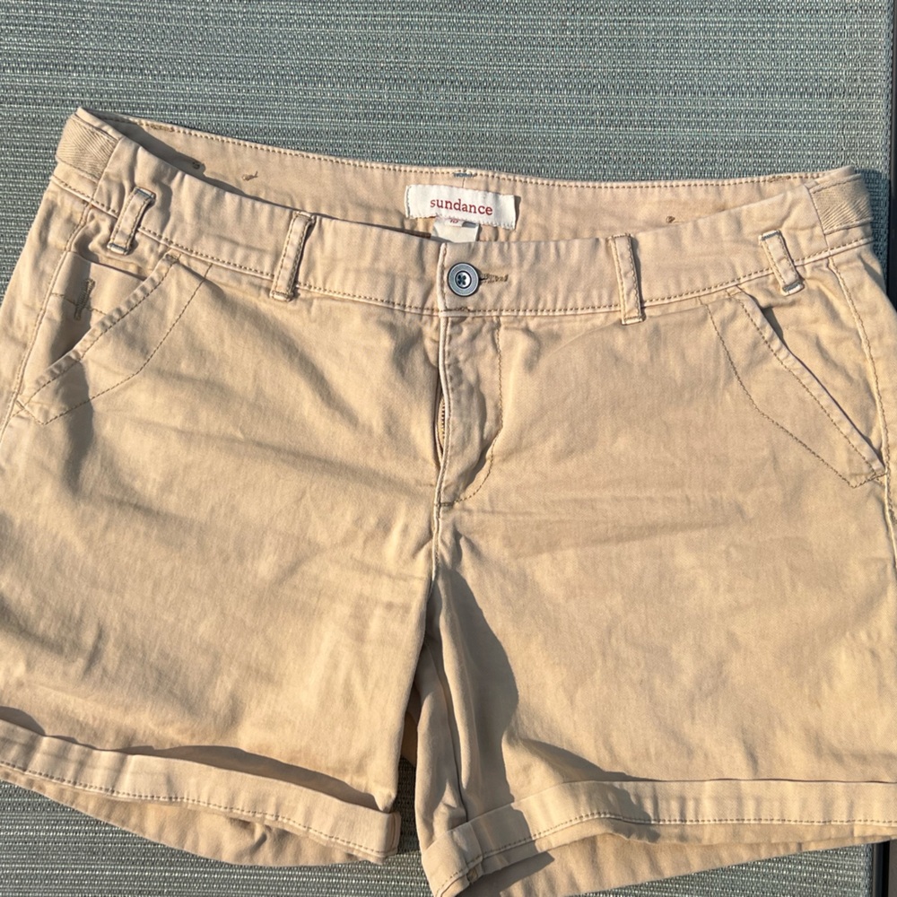 Sundance Light Tan Casual Shorts